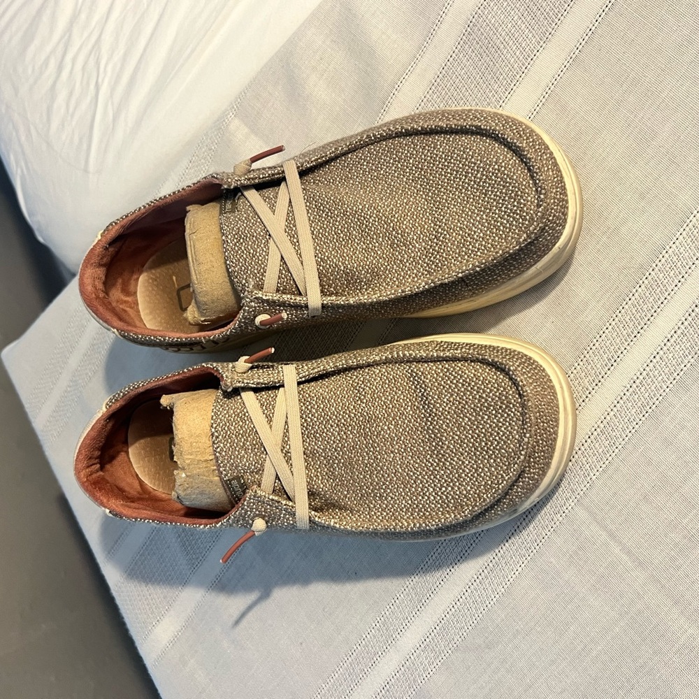 Het dude Casual Tan Shoes